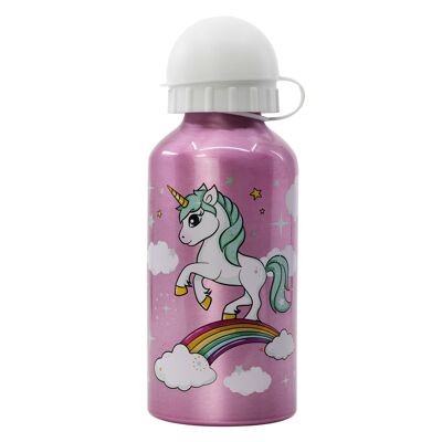 STOR KLEINE ALUMINIUMFLASCHE 400 ML EINHORN-REIHE