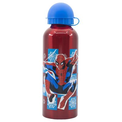 STOR TALL ALUMINUM BOTTLE 530 ML SPIDERMAN ARACHNID GRID