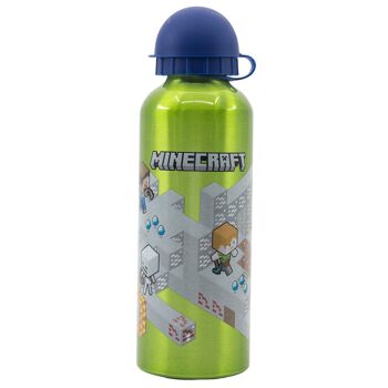 FLACON ALUMINIUM STOR TALL 530 ML MINECRAFT ISOMÉTRIQUE