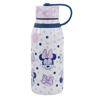 STOR PREMIUM STAINLESS STEEL BOTTLE 330 ML MINNIE MOUSE AWESOME FACES