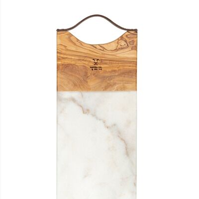 Plank olive wood+marble (CLASSICO)