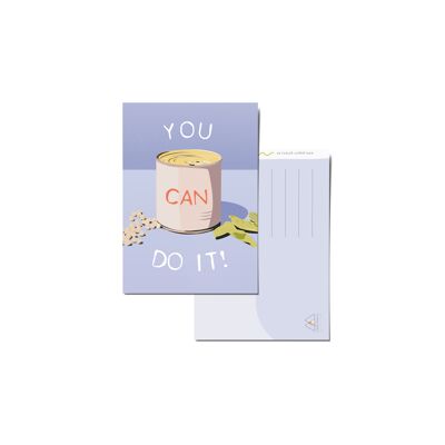 Card 'You can do it!'