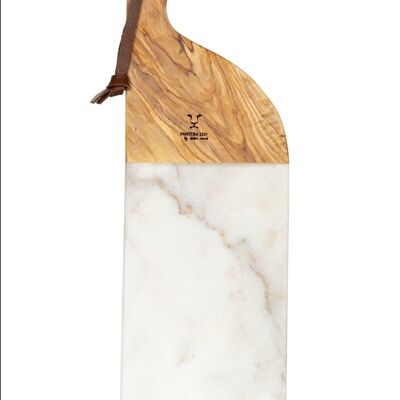 Plank olive wood+marble (CESAR)