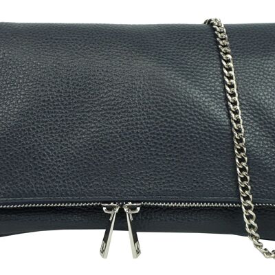 Victoire Leather Pouch 99021 Navy
