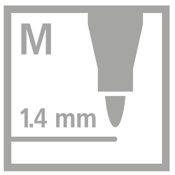 Feutres métallisés - 8 STABILO Pen 68 metallic (Boîte métal) 3
