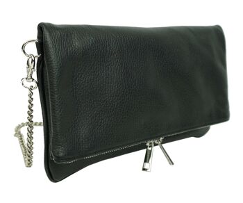 Pochette en cuir Victoire 99021 Noir 2