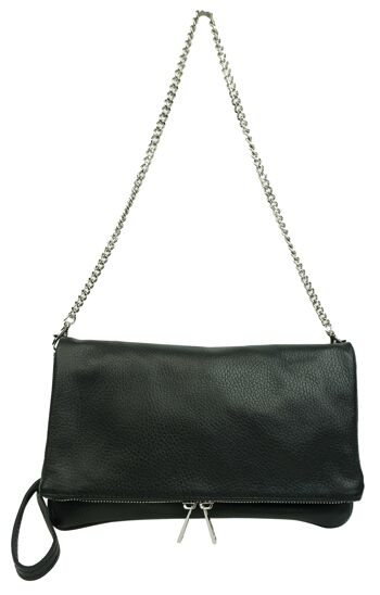 Pochette en cuir Victoire 99021 Noir 5