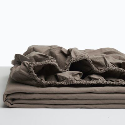 Taupe Fitted Sheet