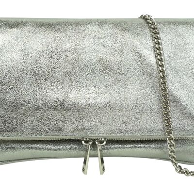 Pochette en cuir Victoire 99021 Argent