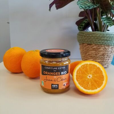 Organic Orange Jam - Jar 220 g (x12)