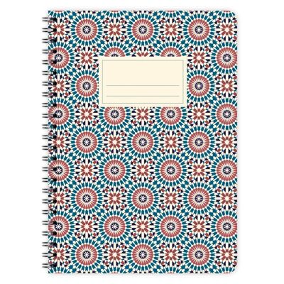 Notepad pattern Morocco No. 6 A5