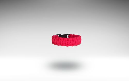 Pulsera Paracord Flamingo Rosado Buckle