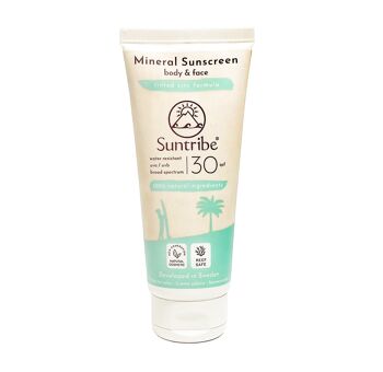 Crème Solaire Minérale Naturelle SPF30 Suntribe 1