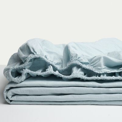 Baby Blue Fitted Sheet