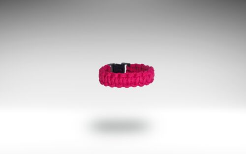 Pulsera Paracord Berry Blast Red Buckle