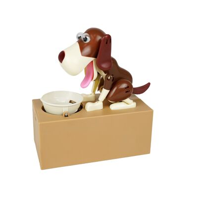Perro de la caja de dinero | Cafe Blanco