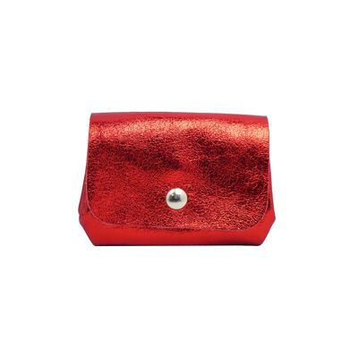 Leather purse Léa PMD2603 Red