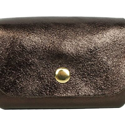 Leather purse Léa PMD2603 Brown