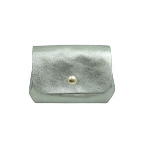 Porte-monnaie en cuir Léa PMD2603 Argent