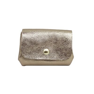 Léa leather purse PMD2603 Bronze