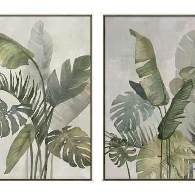 PICTURE PS CANVAS 100X4X140 PALM TREE 2 ASSORTMENTS. CU207745