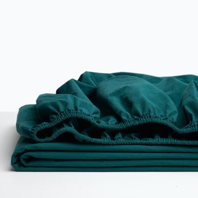 Teal Fitted Sheet
