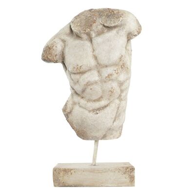 FIGURE MAGNESIA 40X17X69 BUST AGED WHITE FD203225