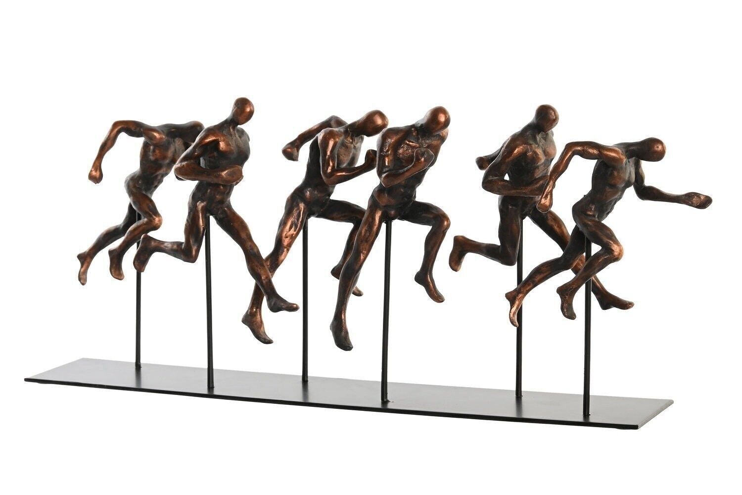 FIGURE RESIN METAL 43X11,5X19 COPPER ATHLETES FD203234