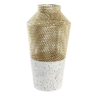 GOLDEN ROUGH METAL VASE JR195583
