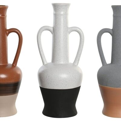 PORZELLANVASE 12,7X12,5X30 3 SORTIMENTE. JR206069