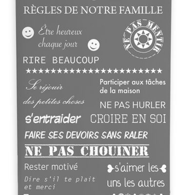 House rules banner