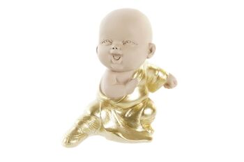 FIGURINE EN RÉSINE 8X5,5X9 MOINE 6 ASSORTIMENT. FD203267 2