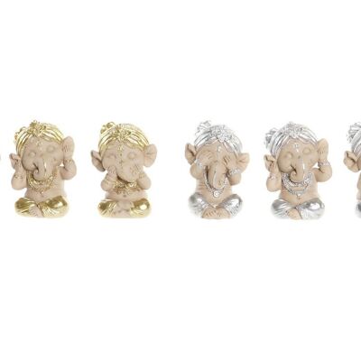 FIGURA IN RESINA 7,5X6,5X9 GANESHA 6 ASSORTITI. FD203274