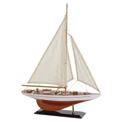 BOAT WOOD COTTON 42X9X60 BROWN LM203831