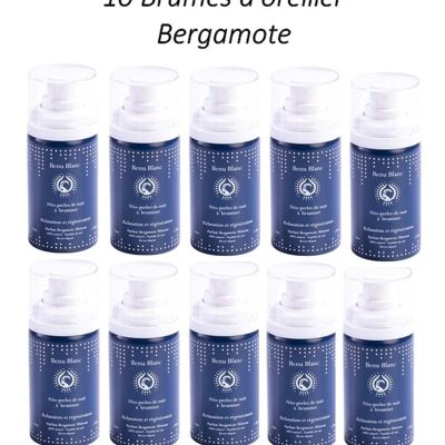 10 brumes d'oreiller Bergamote - Prix réduit