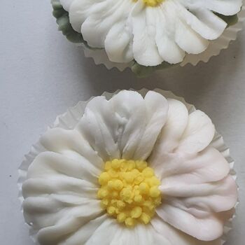 Fondant ou Bougie marguerite 2