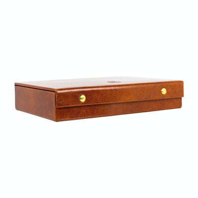 Leather Jewelry Box Accessory Case - The Line of Beauty