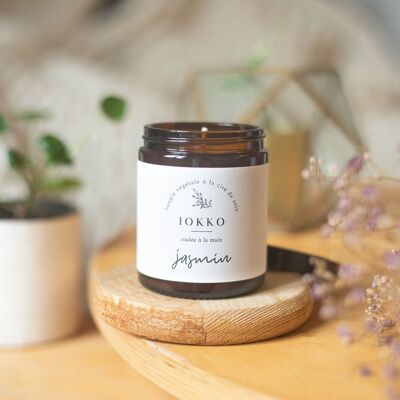 Natural Jasmine Scented Candle - 3 sizes