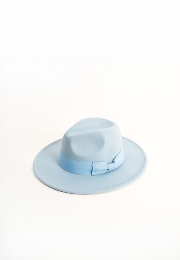 Chapeau Fedora avec nœud et ajusteur de taille 4