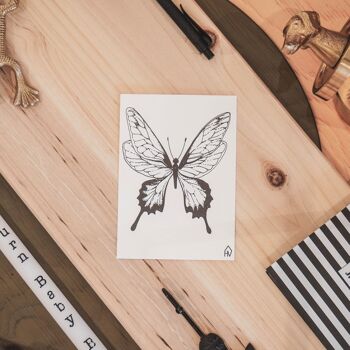 Carte Postale HV Papillon - A6 4