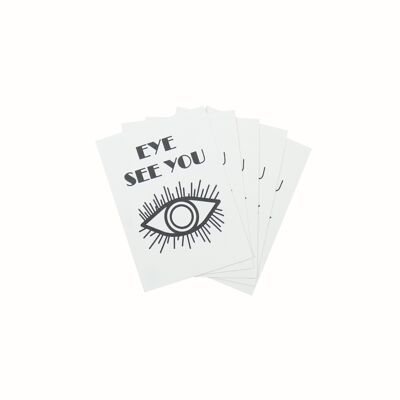 Cartolina HV Eye See You - A6