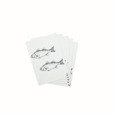 Carte Postale HV Poisson - A6