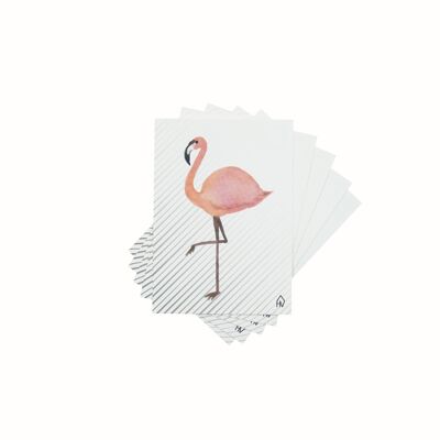 HV Postcard Flamingo - A6