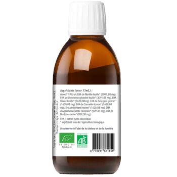 Concentré Régulation des sucres Bio - 200ml 2