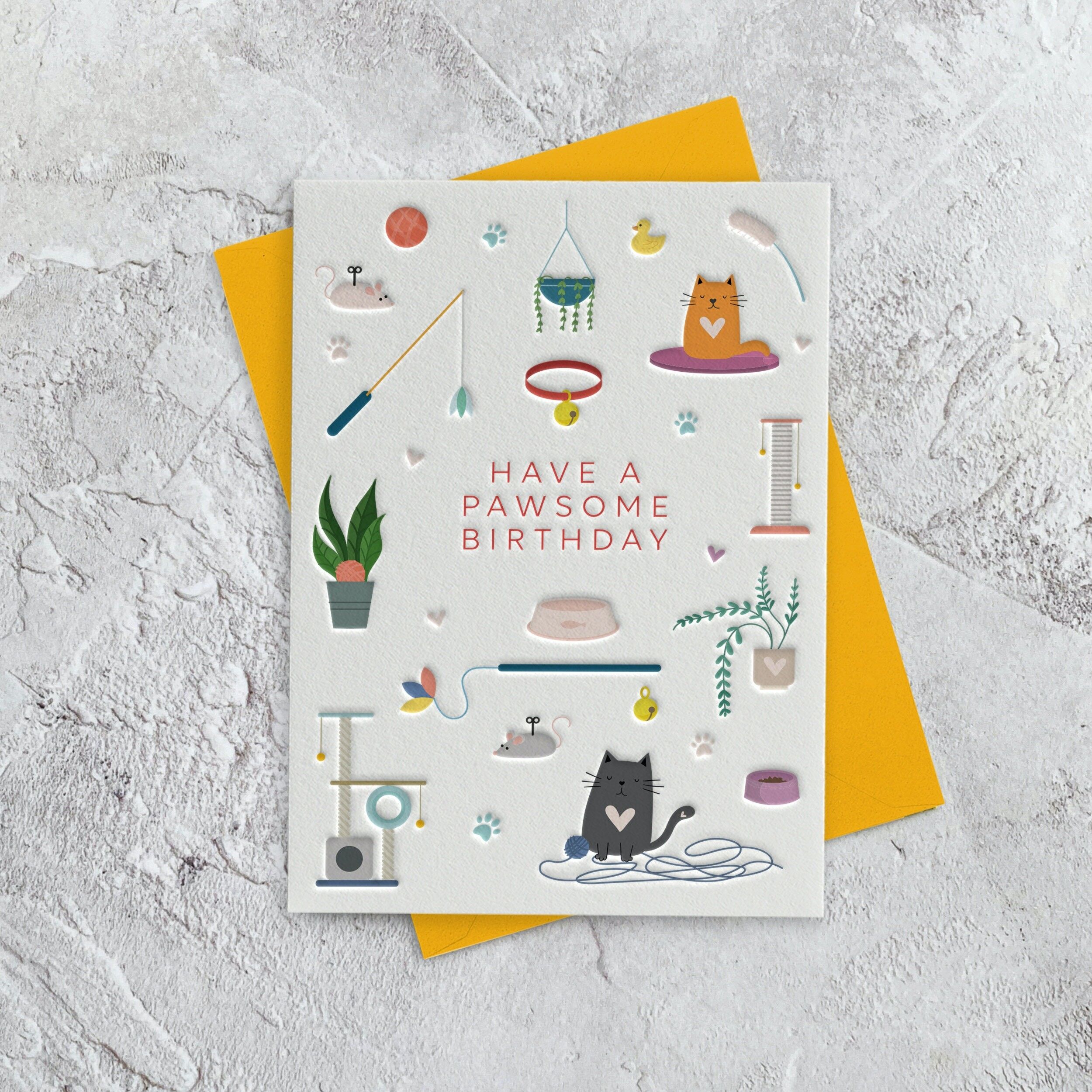 Pawsome - Biglietto d'auguri