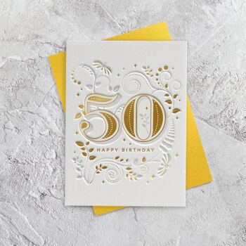 Étape cinquante - Carte de vœux