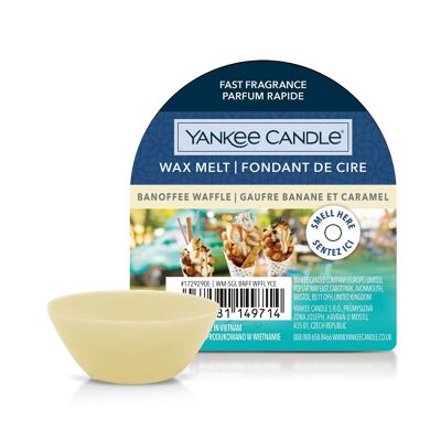 Banoffee Waffle Signature Single Wax Melt Yankee Candle