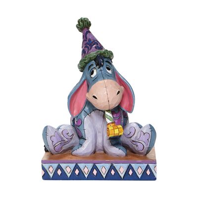 Birthday Blues - Eeyore with Birthday Hat Figurine - Disney Traditions