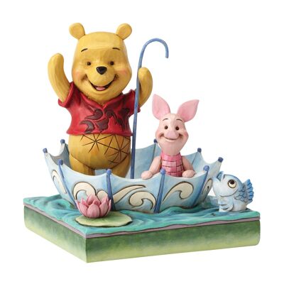 50 Years of Friendship - Pooh and Piglet Figurine - Disney Traditions by Jim Shore