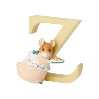 "Z" - Peter Rabbit Decorative Alphabet Letter by Beatrix Potter